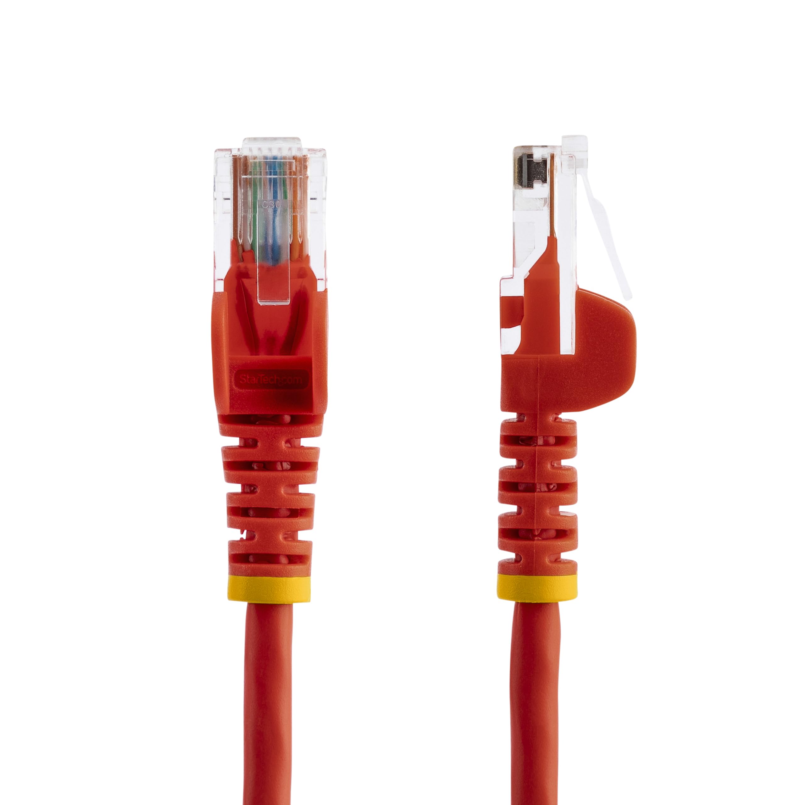 StarTech 10 stóp Cat5e Snagless UTP kabel krosowy - czerwony