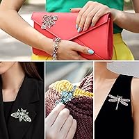 Vista 6 de Piececool Rompecabezas 3D para Adultos, 6 piezas/lotes Broches con Temática de Insectos Modelos de Metal Kits de Construcción, Interesante Conjunto