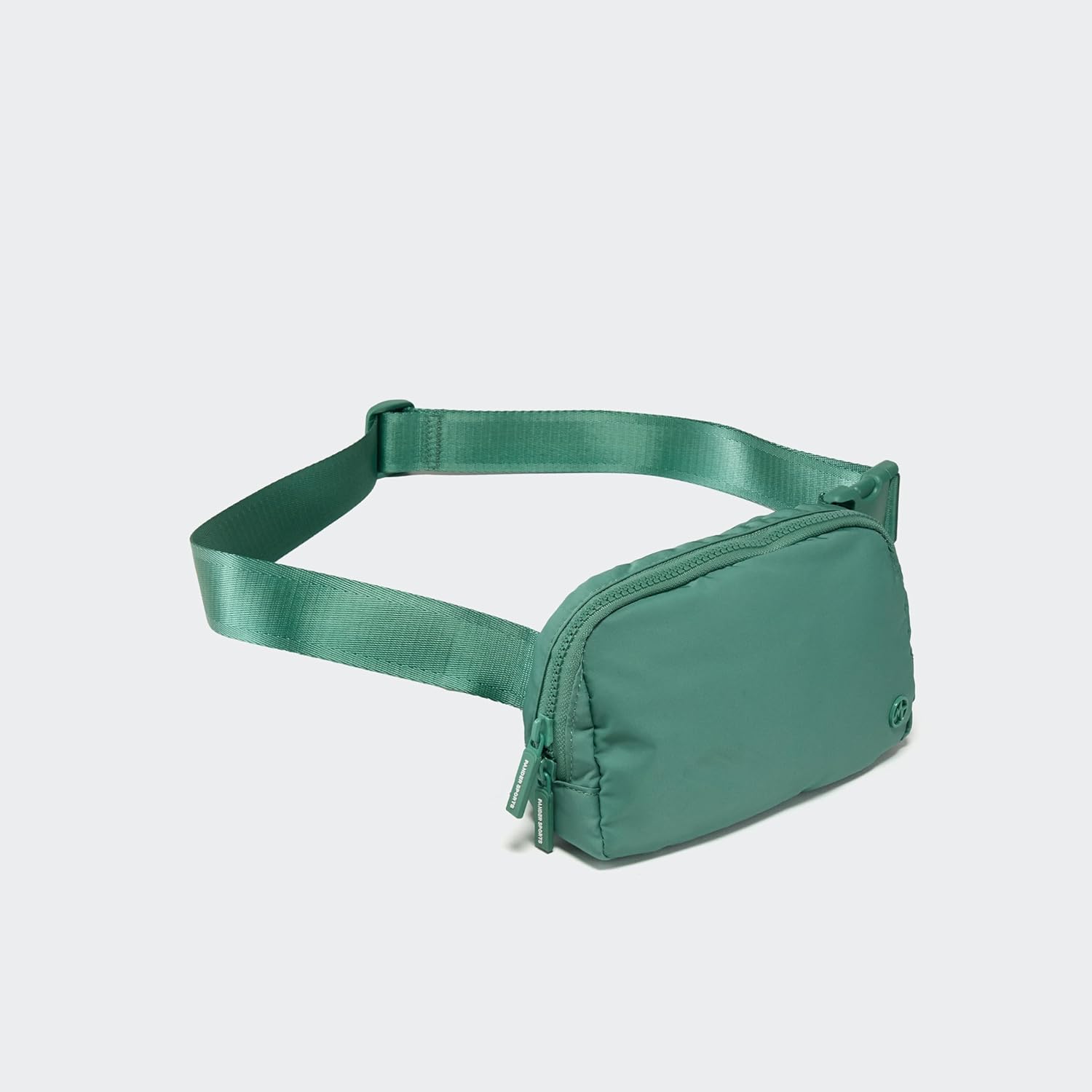 Pander Two Way Zipper Fanny Pack Nylon Everywhere Belt Bag for Women, Water Repellent Waist Packs, Crossbody Bags with Adjustable Strap (Eucalyptus Green) - Image 3