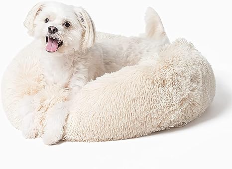 comfy calming dog bed amazon