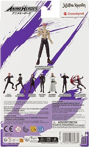 Miniatura 6 de ANIME HEROES - Jujutsu Kaisen - Ryomen Sukuna Uniform Ver. Figura de acción