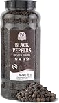 52USA Sichuan Peppercorns 8oz Bottle – Authentic Whole Red Szechuan Peppercorns, Strong Flavor with Tingly Numbness – Essential Spice for Mapo Tofu, Kung Pao Chicken, Hot Pot & Asian Cuisine