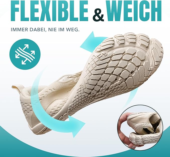 Mannen Barefoot Schoenen Waterschoenen Trail Running Beach Schoenen Fitness Water Trainers 2fa 30