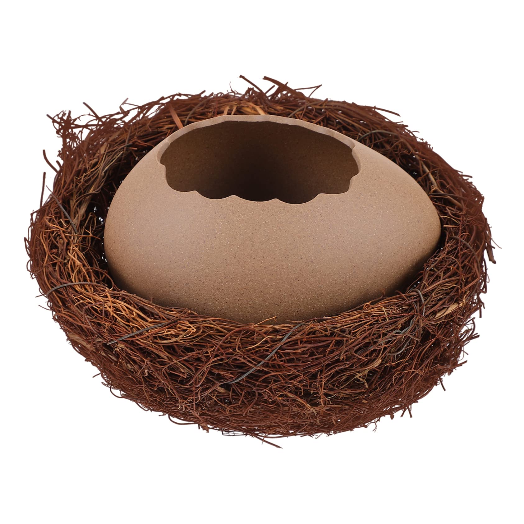 Vase décoratif en coquille d'œuf pour plante et hydroculture