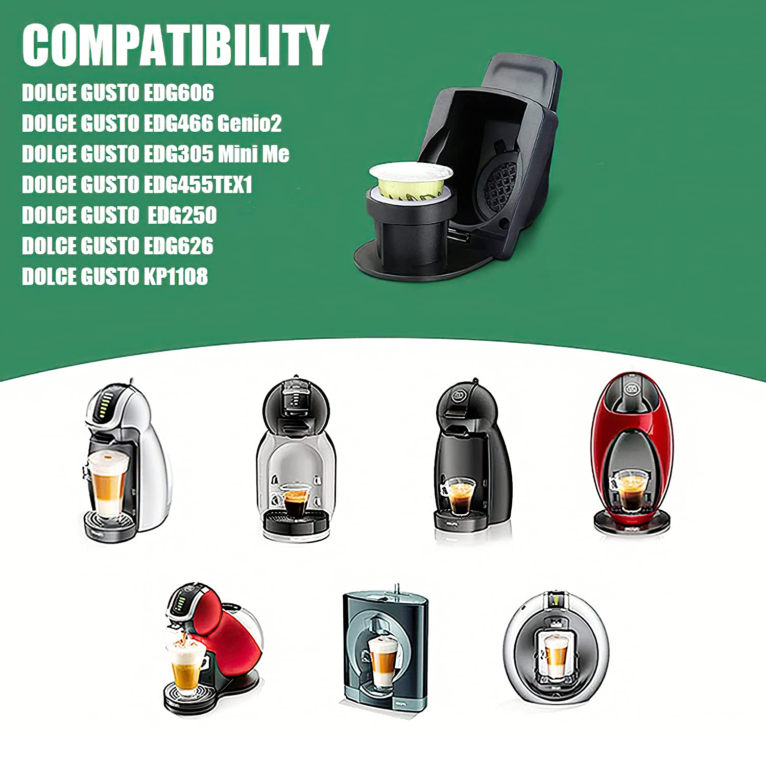 Rness Coffee Capsule Converter Adapter 