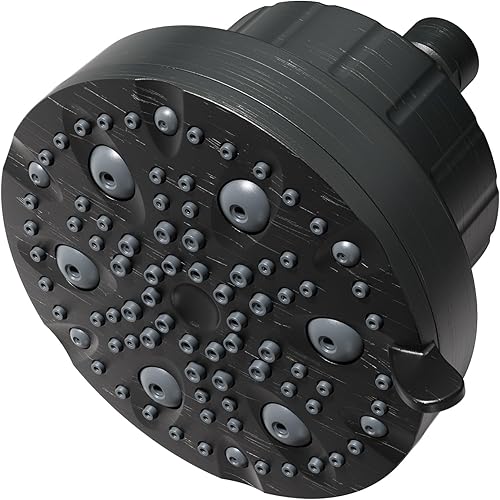 Miniatura 8 de Cabezal de ducha de alta presión con filtro para agua dura, filtro de 20 etapas y 7 modos de pulverización para una ducha más suave, incluye 2 modos