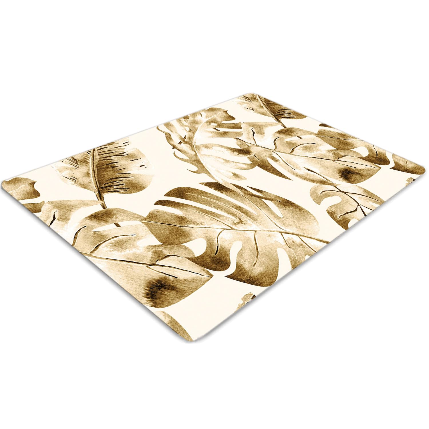 Tapis de sol PVC antidérapant imperméable 140x100 cm pour protection de parquet