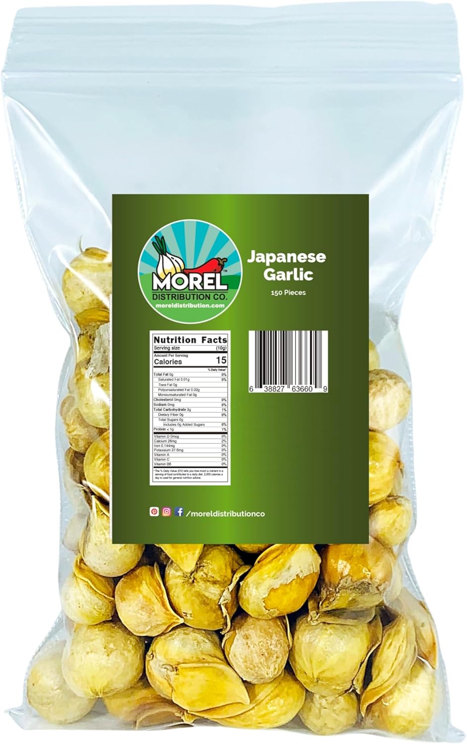 Japanese Garlic//Ajo Japones (100% Natural!!) Choose your count per: (30-60-130-150-250-400) (400)