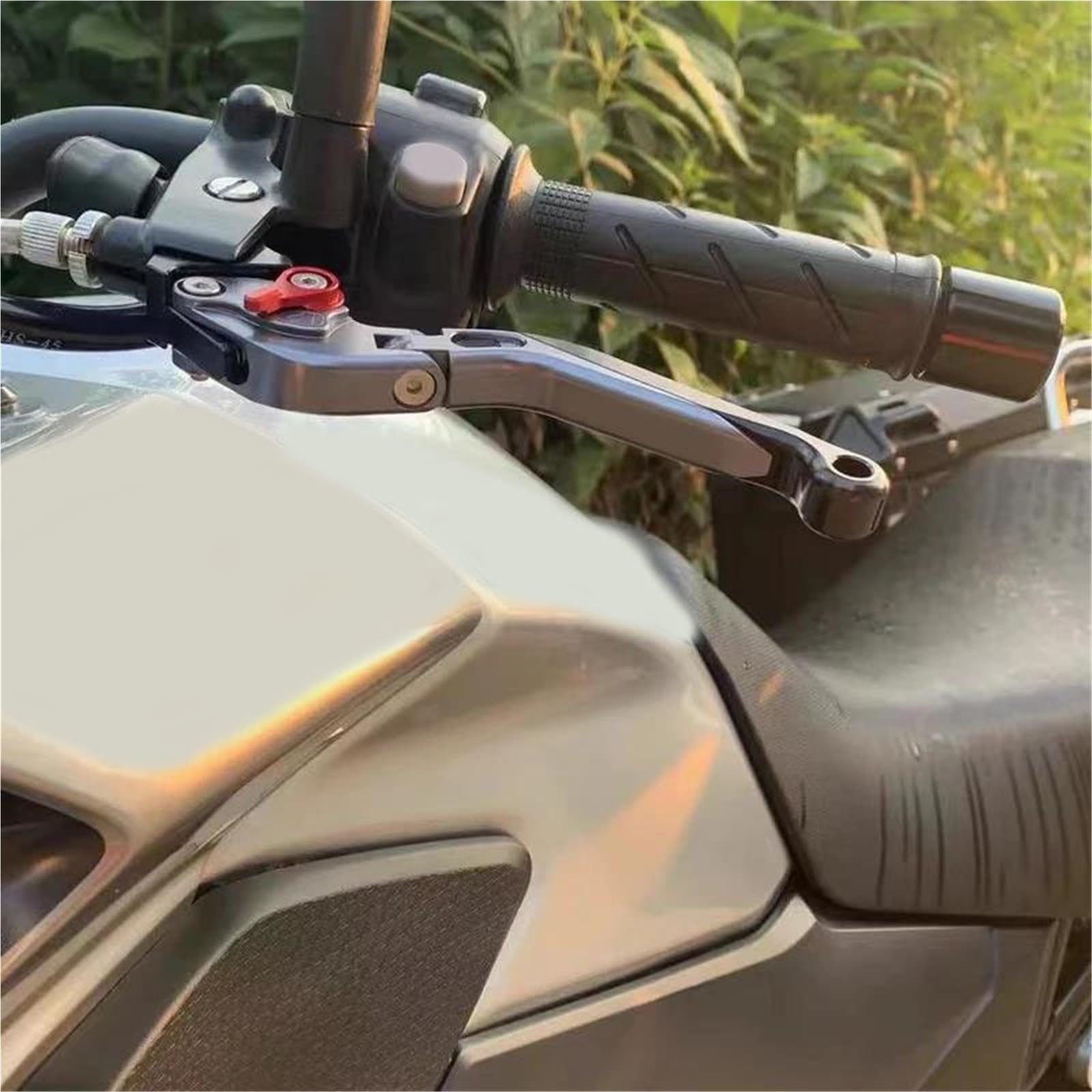 pour MT-125 MT125 MT 125 2014-2024 Moto CNC Poignée De Frein Levier De Barre Extensible Pliant Réglable Leviers d'embrayage De Frein Mt-125
