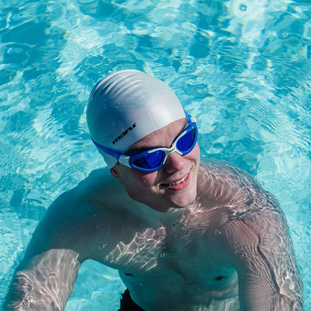 Polarisierte Schwimmbrille Mit Anti-Beschlag - Klare Sicht Für Indoor & Outdoor