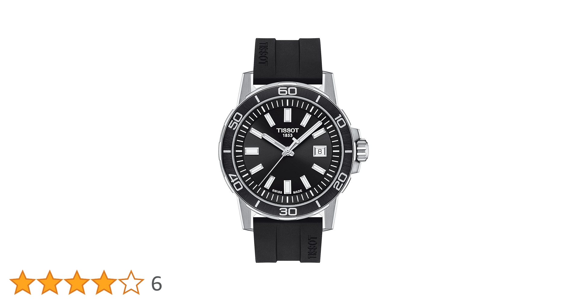 Amazon.co.jp: [ティソ] 腕時計 TISSOT スーパースポーツ RUBBER