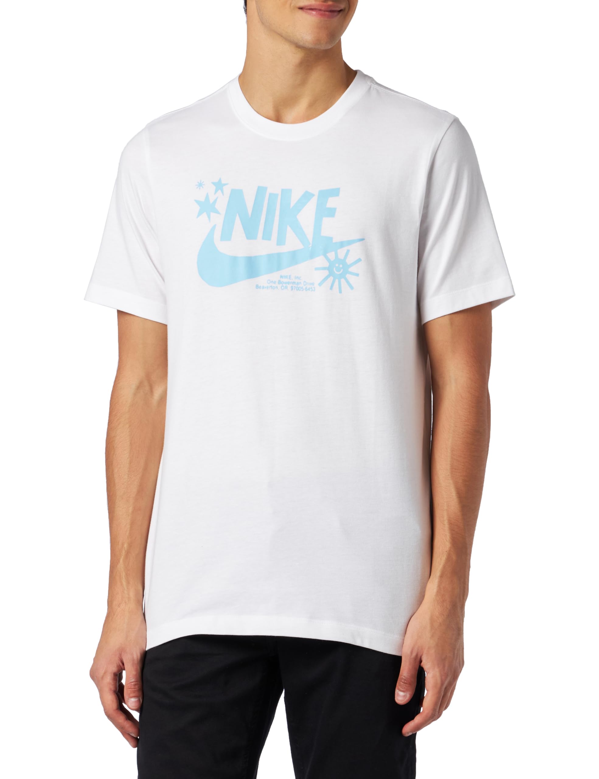NIKE M NSW tee Hbr Statement T-Shirt para Hombre