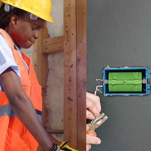 Miniatura 7 de Sumnacon Paquete de 5 marcadores de salida para paneles de yeso para instalación de paneles de yeso con puntas de acero, herramienta de marcado de