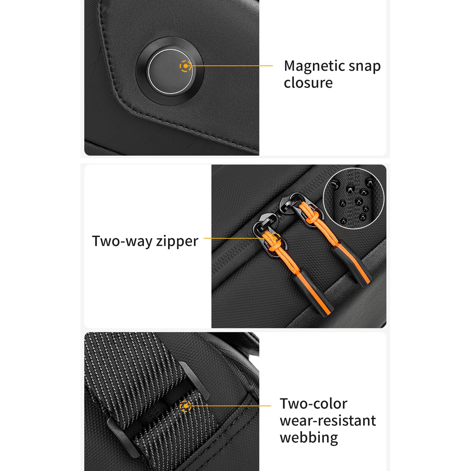 Praktyczna poliestrowa męska torba na ramię na aparat z regulowanym paskiem dla fotografów outdoorowych modny design DSLR torba na ramię