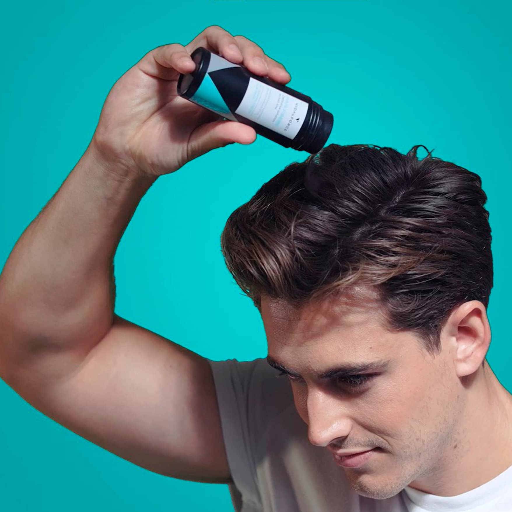 Włókna do włosów – Do posypywania włosów – Hair Fibers do zagęszczania włosów. Włosy w ciągu kilku sekund - Włosy do zagęszczania włosów ( Średni Brąz ) Spray & Hair Fibers 30gr