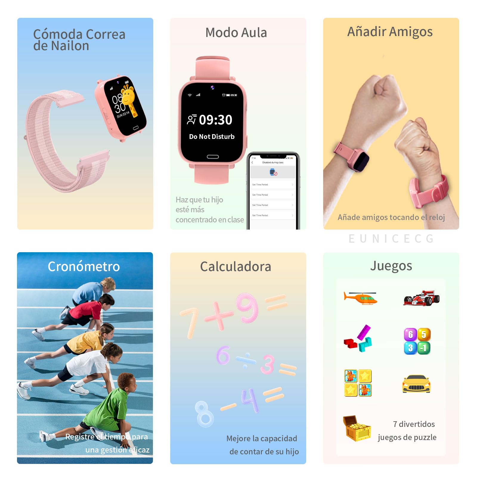 4G Reloj Inteligente Niño con GPS y Llamadas Localizador Teléfonos | Videollamadas Chat de Voz Juegos Despertador SOS Calculadora - Digital Smartwatch para Niños Niñas Aniversarios Regalos