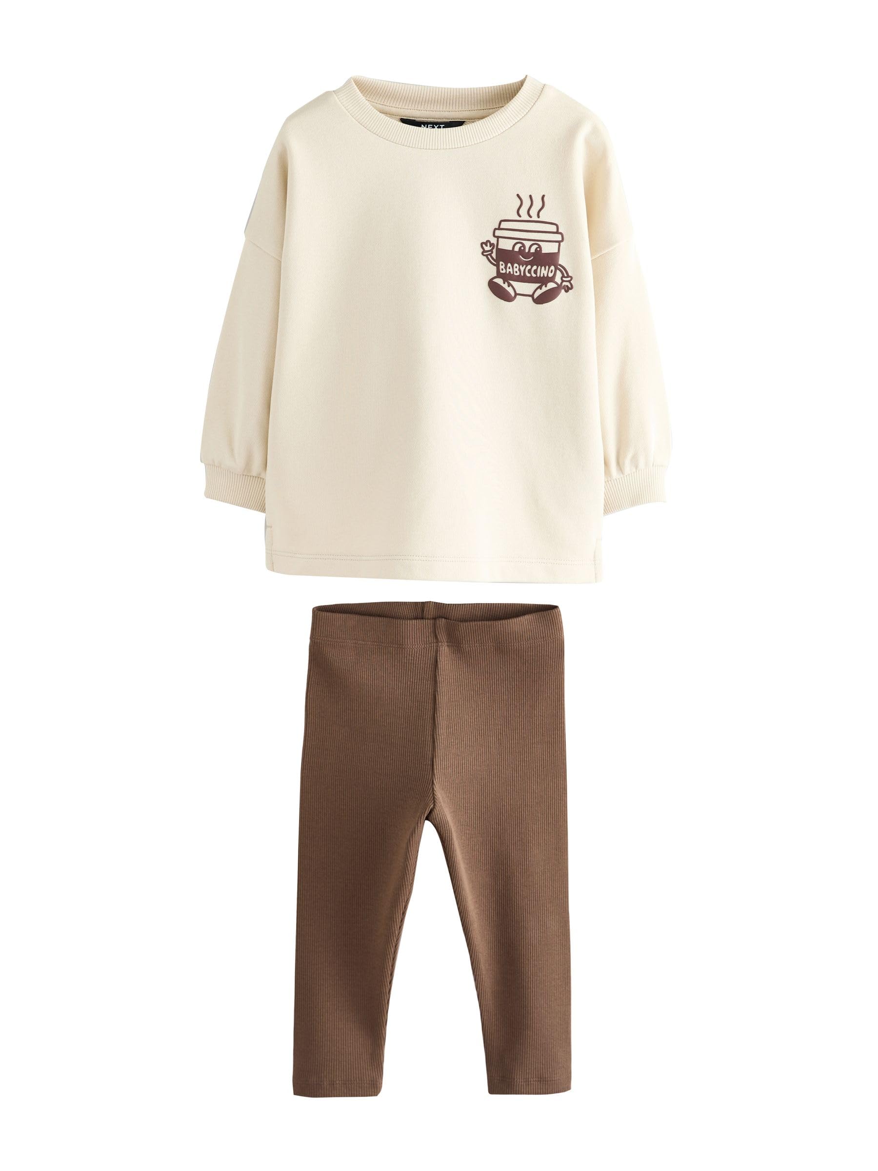 NEXT Jungen 2-teiliges Set mit Langarmoberteil und Leggings 62-122