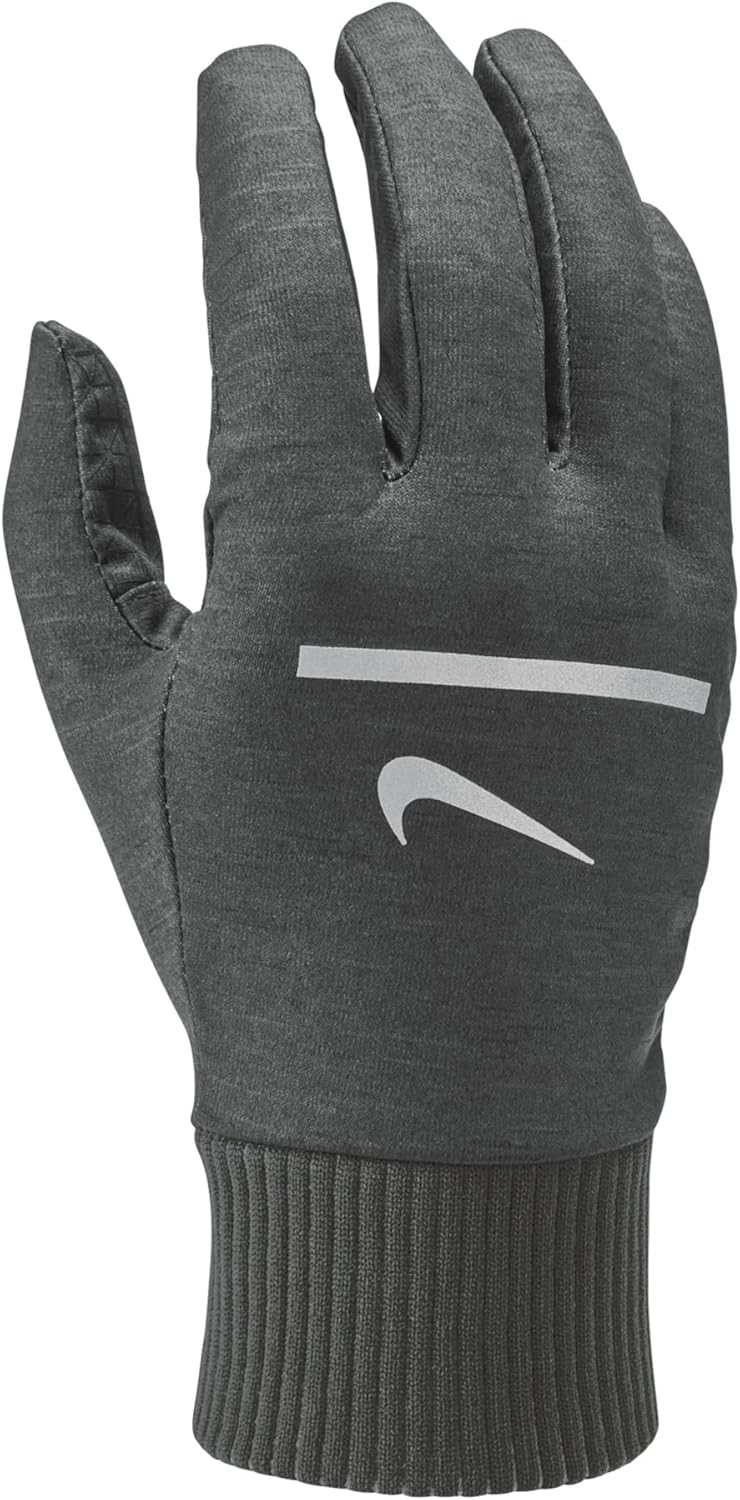 Nike Men`s Heathered Sphere Dri-FIT Running Gloves (G(NRGK1-061)/S, Small)