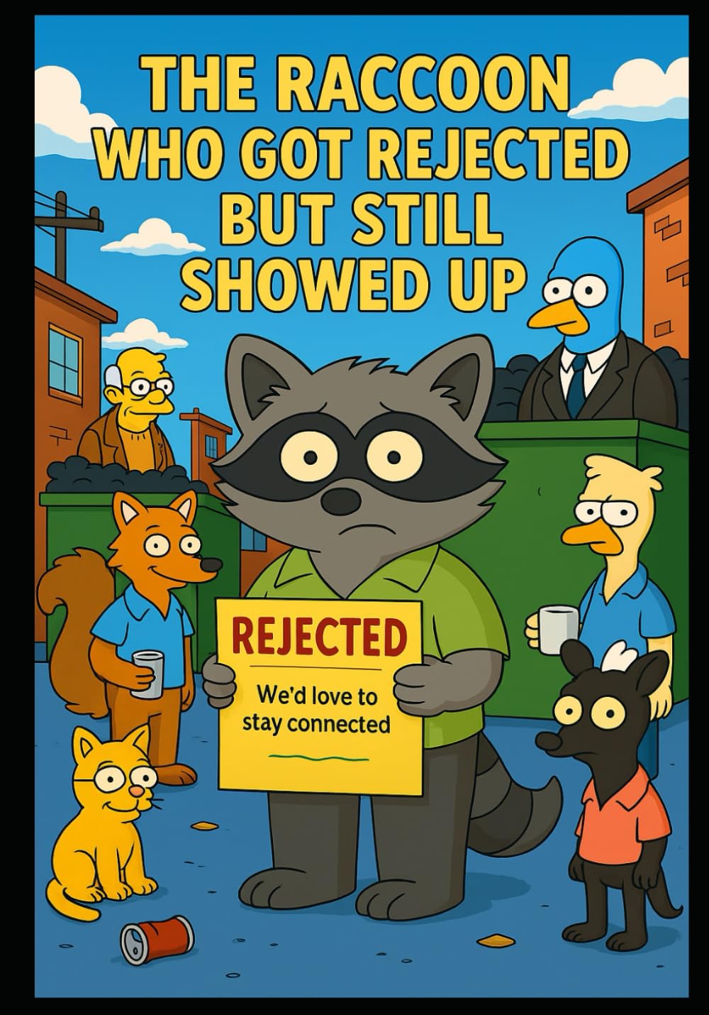 The Raccoon Who Got Rejected but Still Showed Up (The Raccoon Who Never Gave Up)