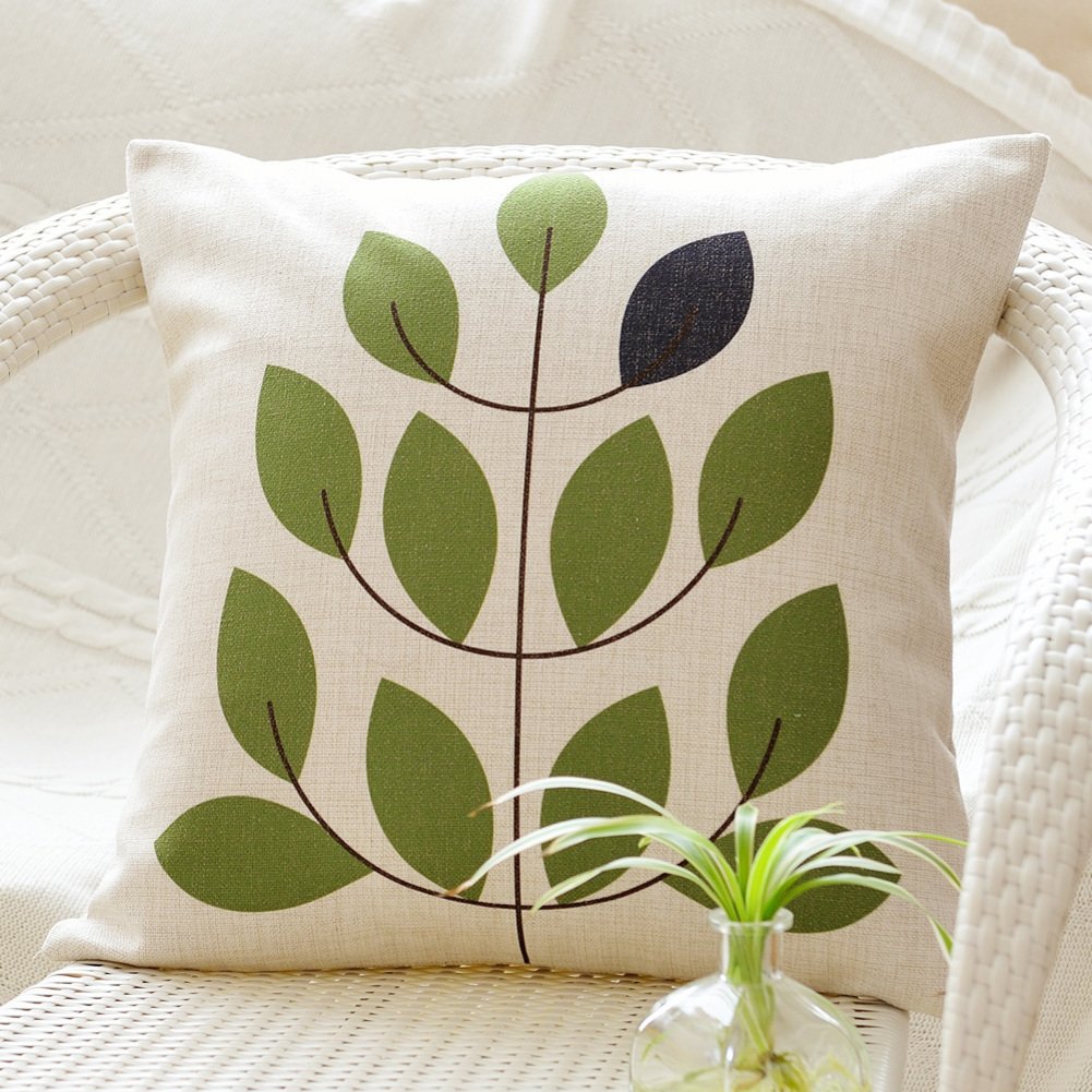 Oreiller de lit broderie créative en coton de style country américain