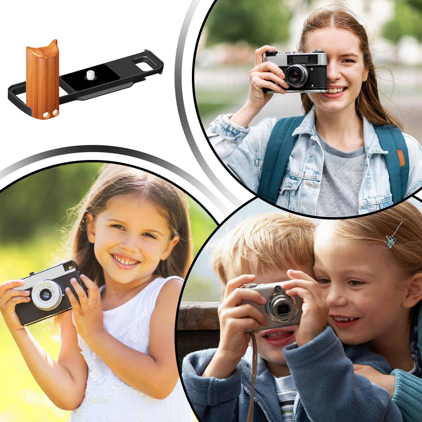 Metalowy Grip L Do Aparatu Szybkie Odpinanie I Konstrukcja Do Fotografii