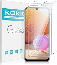 Kokio Lot de 3,Verre Trempé Galaxy A32 4G 6.4",Dureté 9H,Protecteur d'écran UHD 0,33 mm pour Samsung Galaxy A32 4G,Résistant à l'usure et Sans Bulles