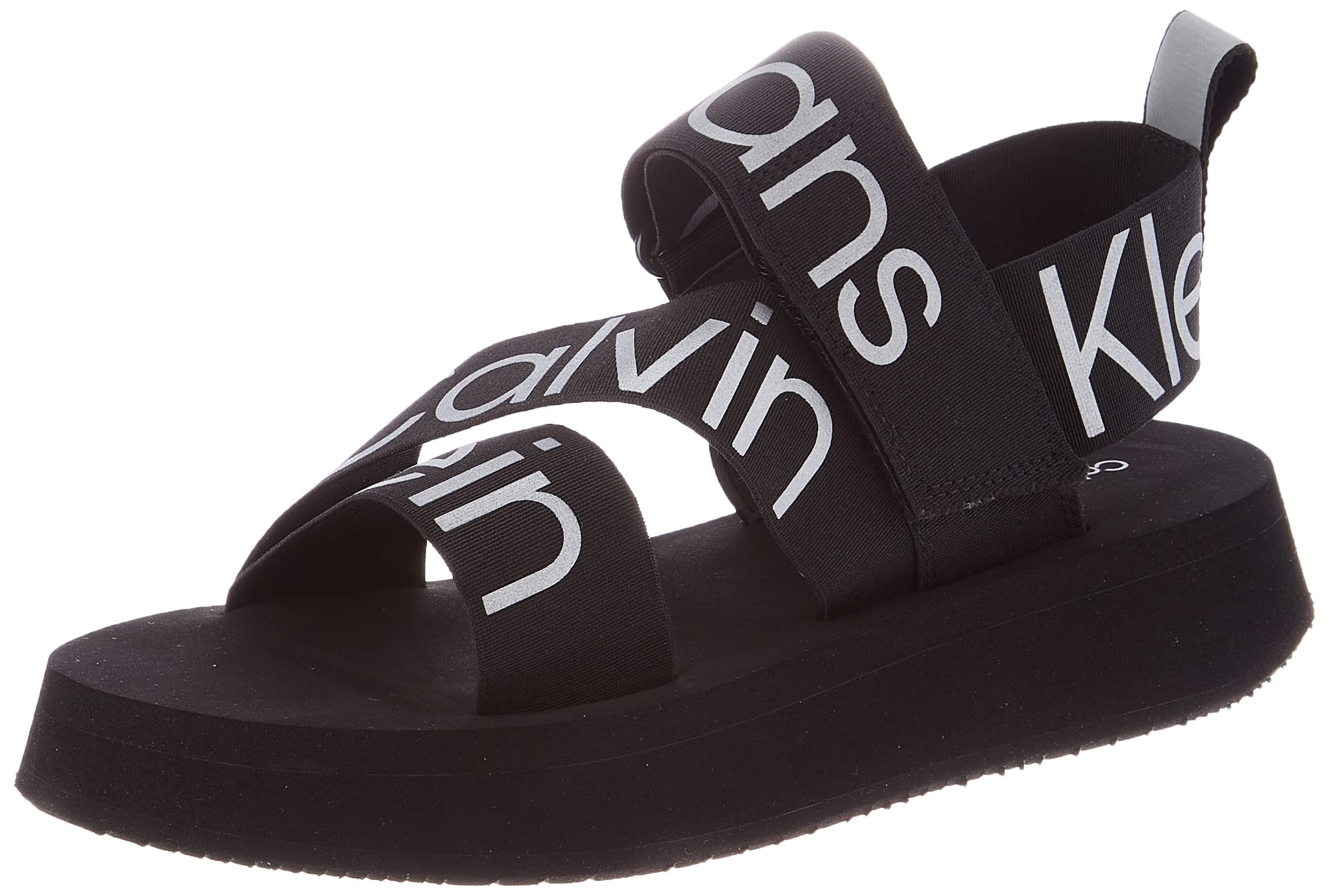 Calvin Klein Jeans Prefersato Sandal Webb Yw0yw01071, Sandalia Plana Mujer