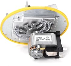 Criditpid 66641-AMP Combustion Exhaust Blower Replacement for Cleveland Iron Works PSBF66W, PS60W, PS130W Pellet Stoves, with Works Combustion Blower Gasket.