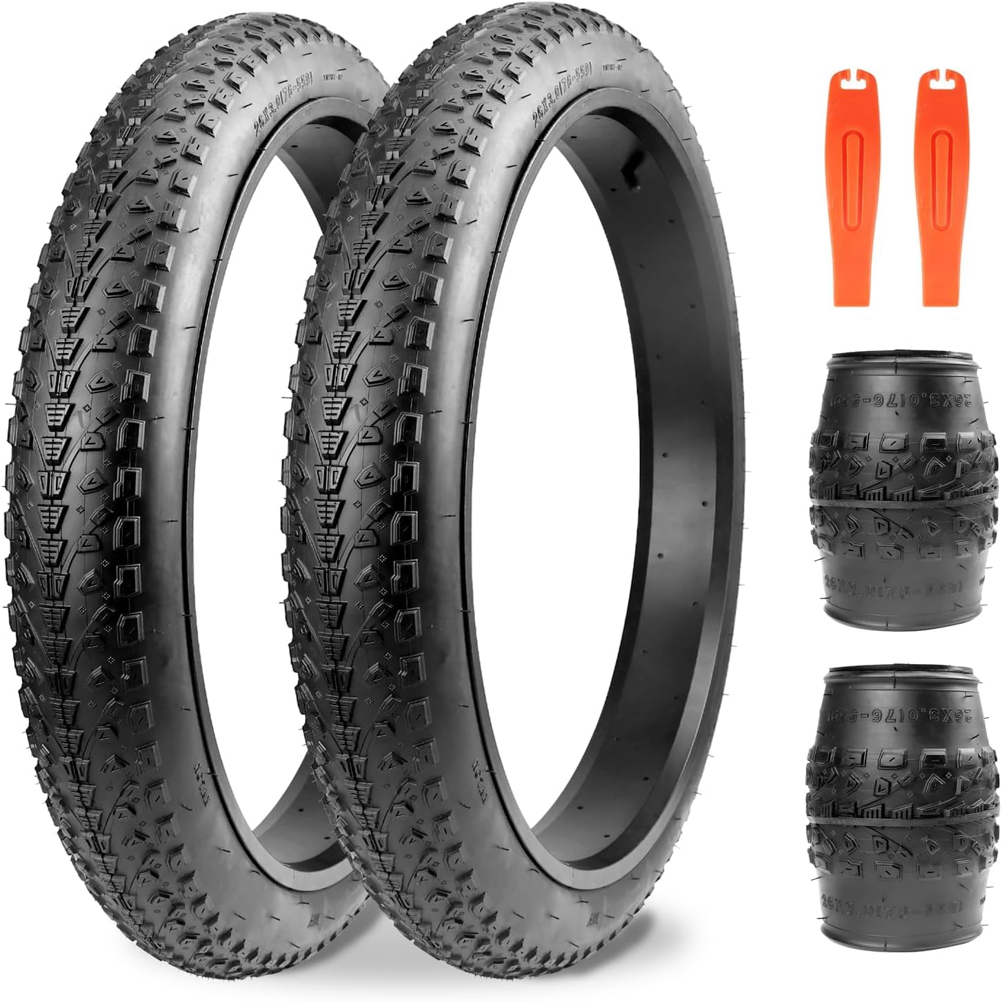 ZUKKA Knobby Tire 2-Pack