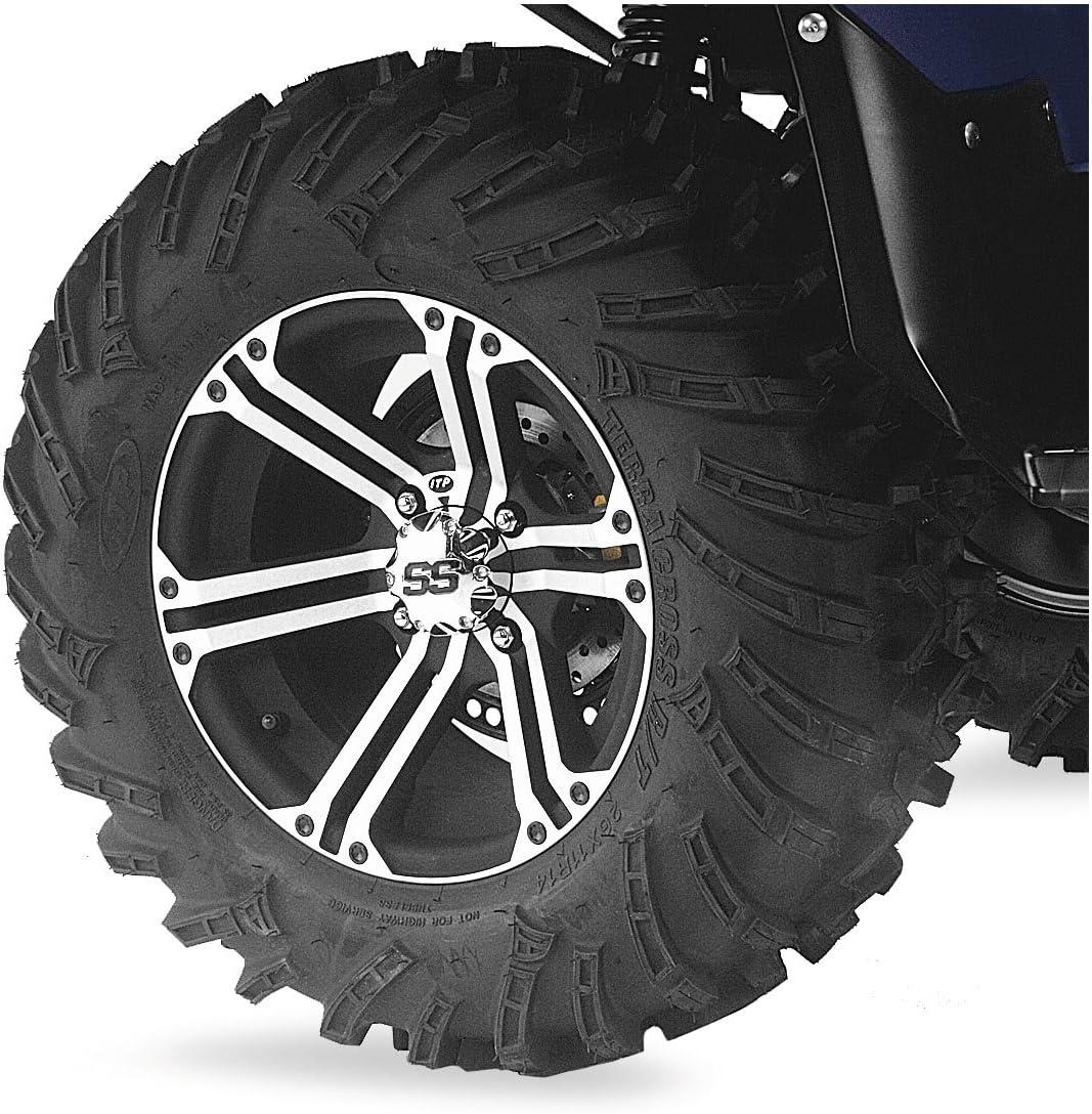 ITP TerraCross R/T, SS212, Tire/Wheel Kit 26x11Rx14 Black 43219