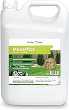 Terra Domi Moosiflor 5 Litres I Liquid Fertiliser with Iron Matched to Mossy Lawns I Iron Fertiliser for Lawns with Lots of Moss I Concentrate for up to 1500 m²