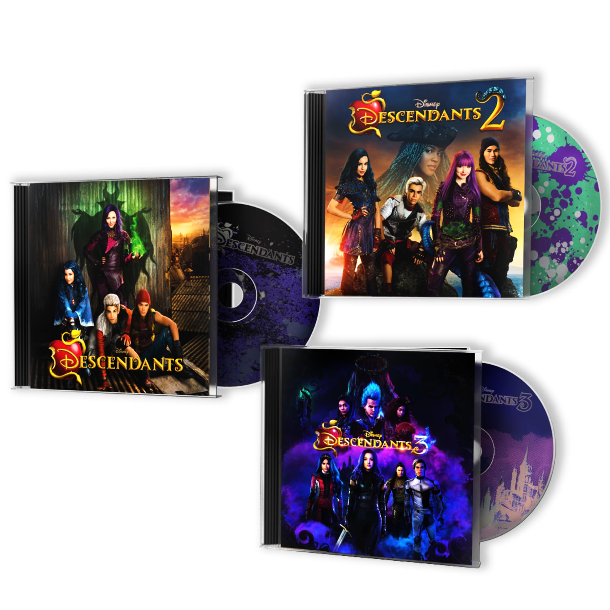 Disney Descendants Complete Soundtrack Collection 1-3