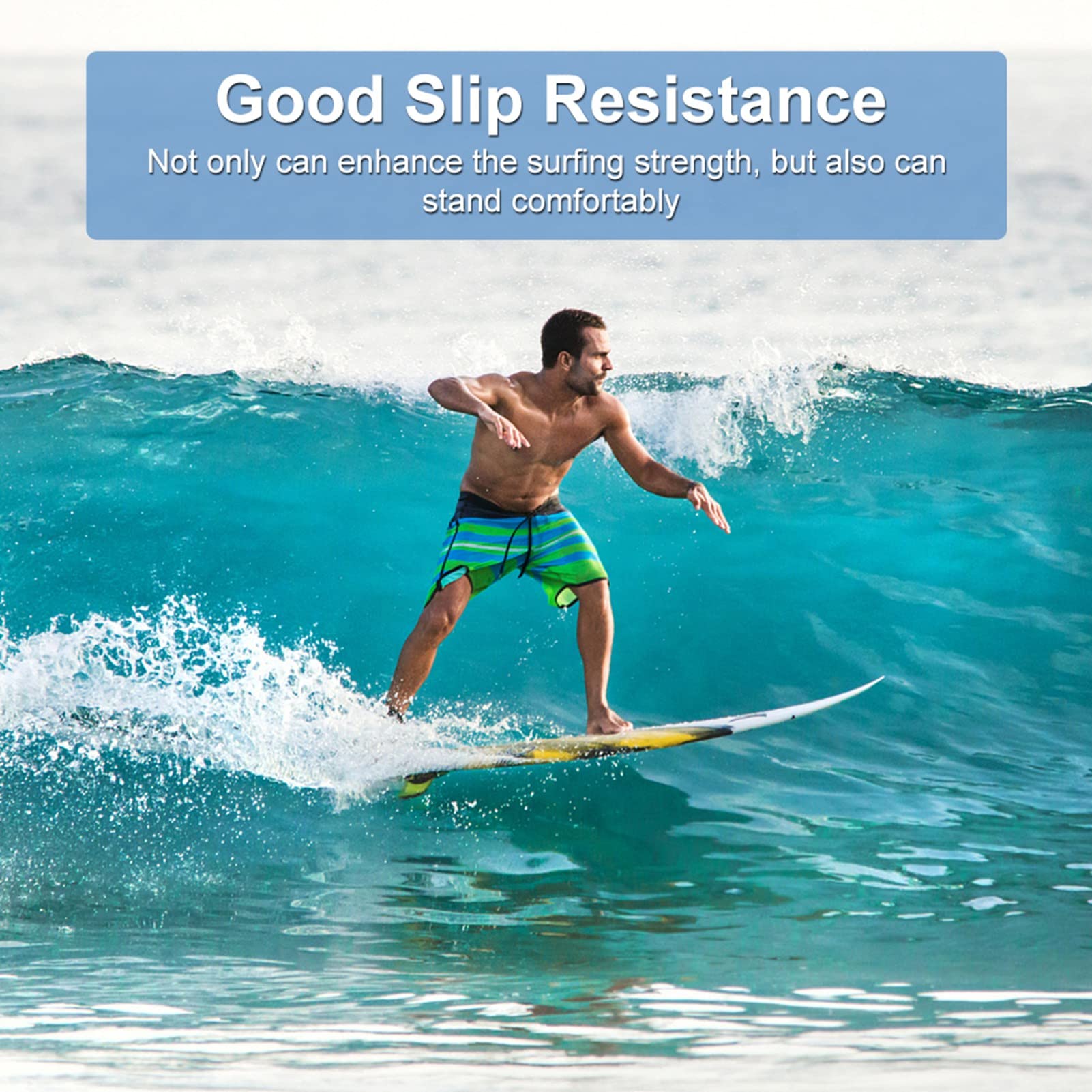 Alomejor Surfboard Traction Pad Anti-Rutsch-Traktionspad Tailpad Deck Grip Surfboard Traktionspads