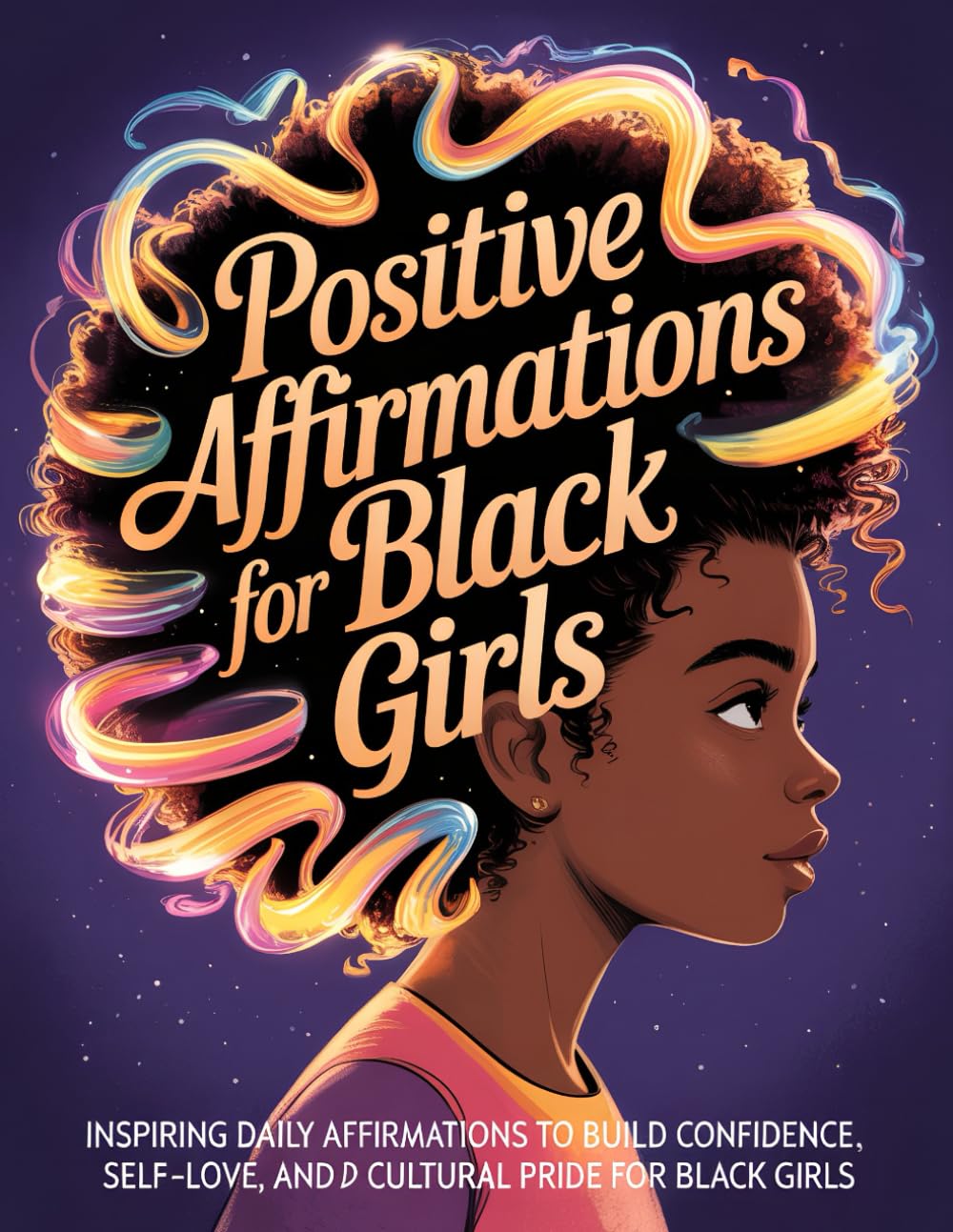 Positive Affirmations for Black Girls: Inspiring daily affirmations to build confidence, self-love, and cultural pride for Black girls