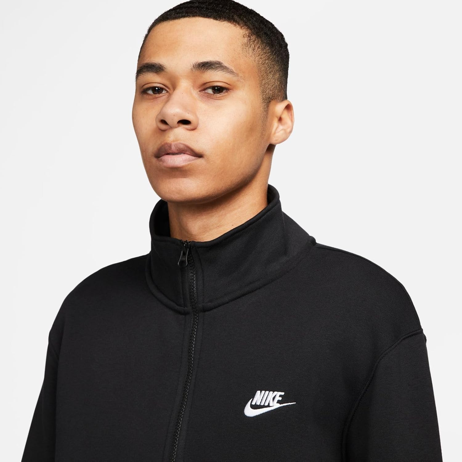 Nike Sportswear Club Men's Brushed-Back 1/2-Zip Pullover Sweatshirt - Image 4