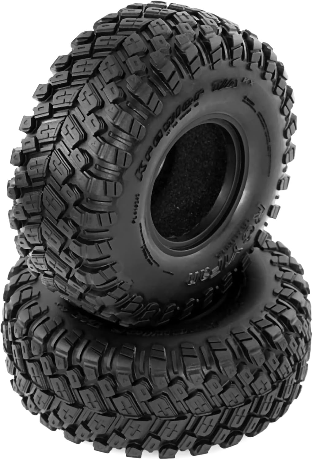 RCカーのタイヤとホイール For TRX4 For SCX10 1/10 タイヤスキン 1.9インチ 116*45mmタイヤ RC