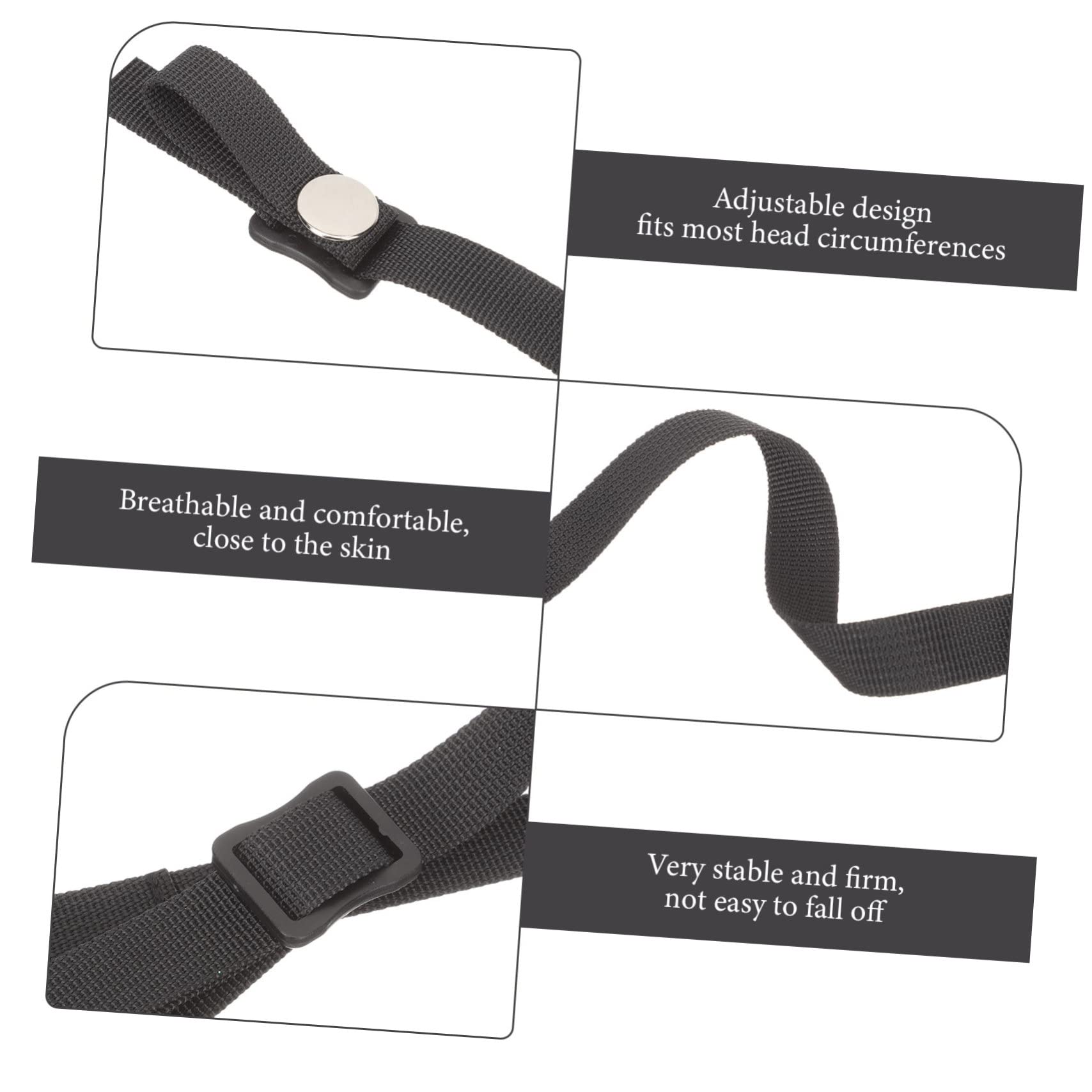 Correa de Barbilla para Casco de Hockey Accesorio Reemplazable y Portátil para