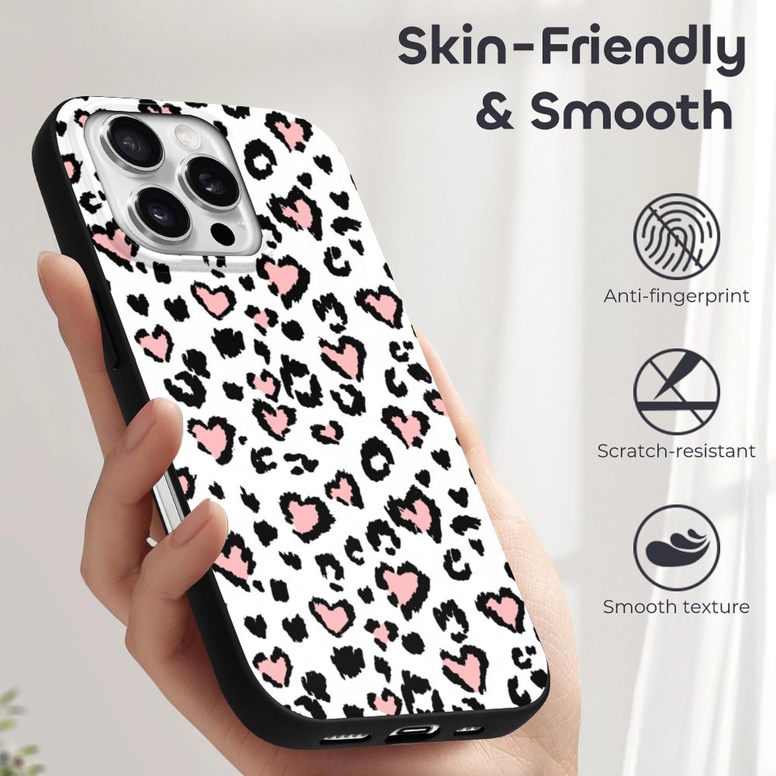 新品⭐︎BALZAC ヒョウ柄 レザーケース iPhone 16 Pro Max Leopard Case for iPhone 16