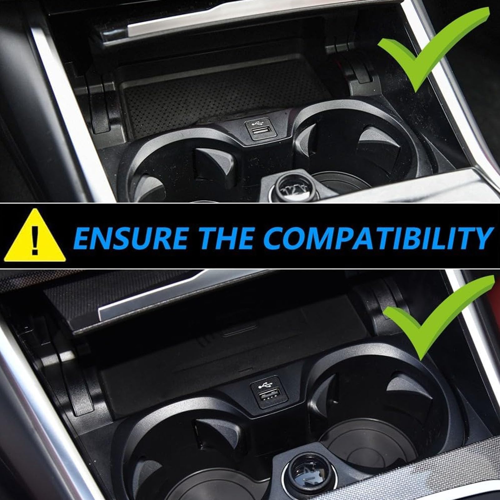 Cargador De Coche Inalámbrico para BMW Serie 3 G20 2020-2023/Serie 4 G22 2021-2023/Serie 2 2022-2023,Cargador De Teléfono Qi De 15 W,para Cualquier Teléfono Compatible con Qi