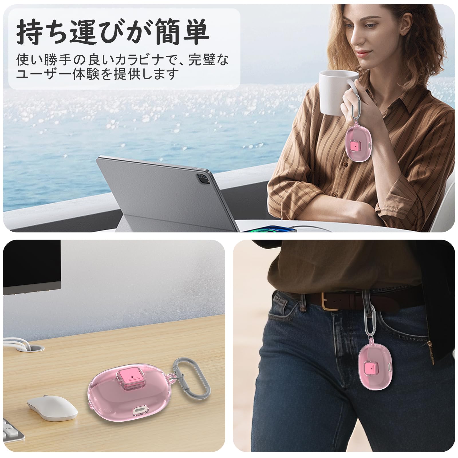 Amazon | For SHOKZ OpenDots ONE・OpenDots 2 ケース TPU一体型 全