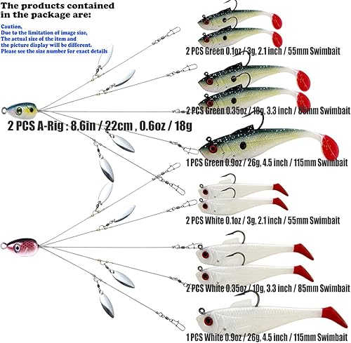 Vista 2 de Juego de equipo de pesca con paraguas Stander A-Rig Set