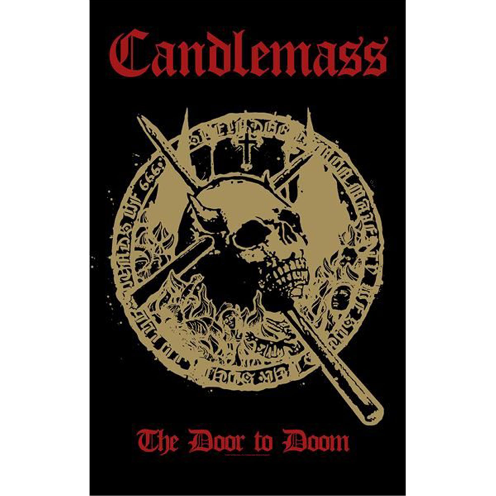 Amazon.com : CANDLEMASS - The Door to Doom Flag : Patio, Lawn & Garden