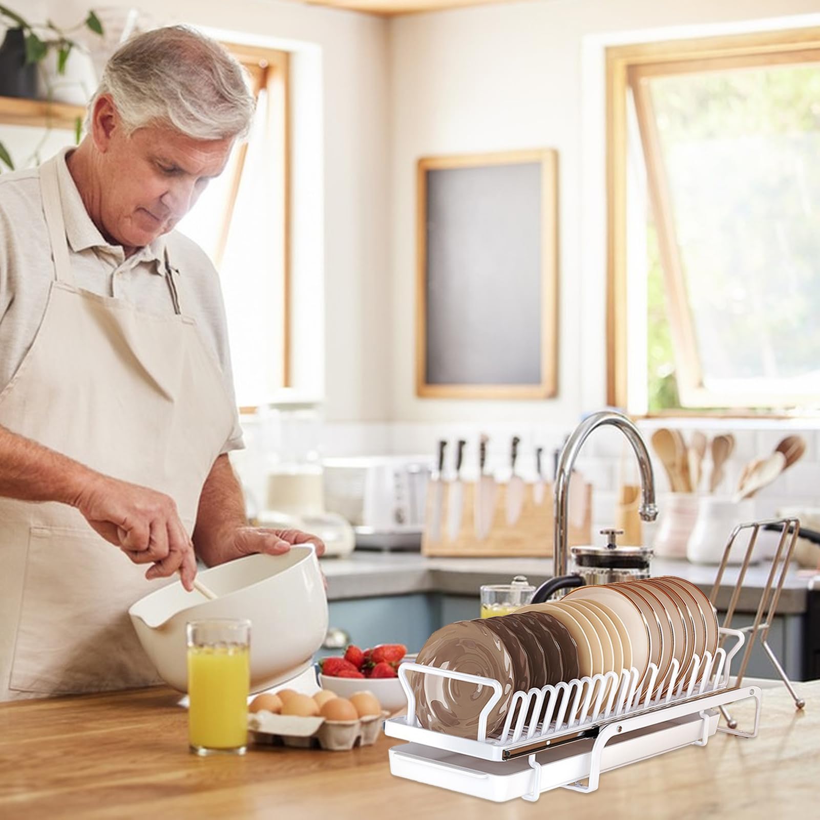 Pasticceria per da cucina: organizer per scarico con vassoio