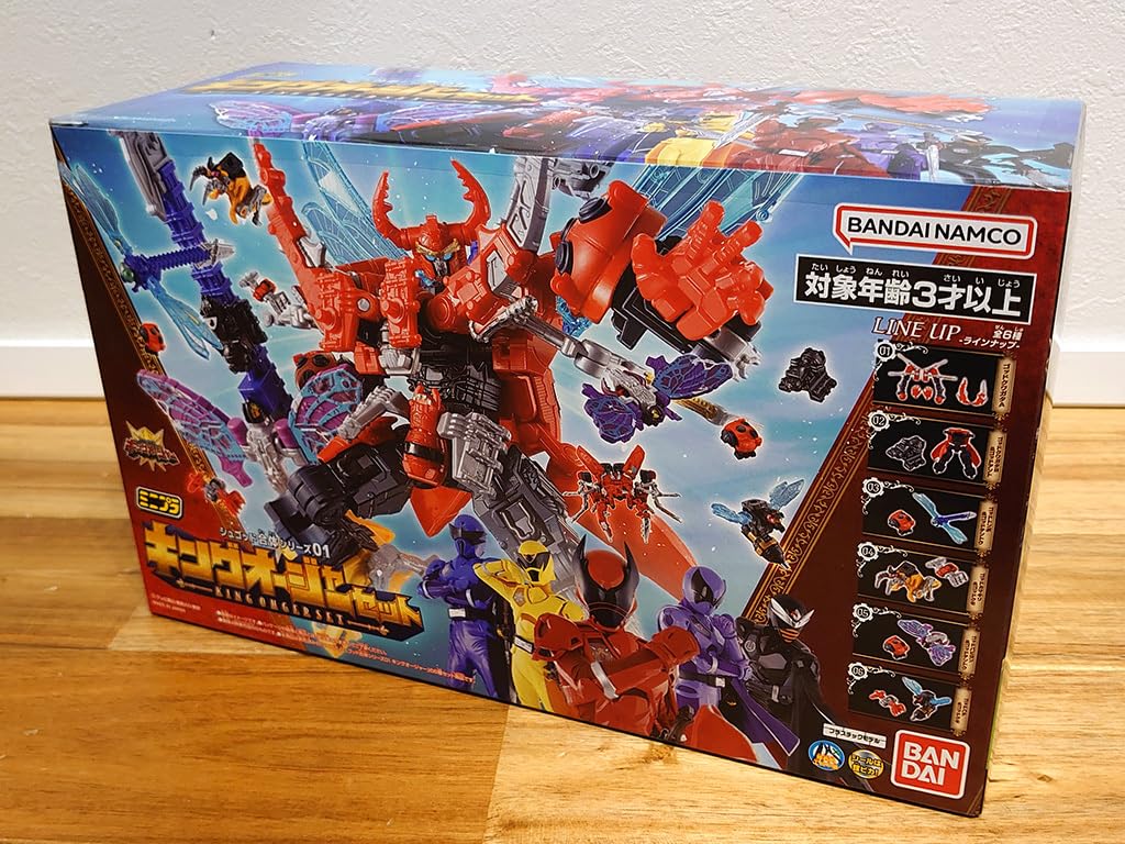 Amazon.co.jp: ミニプラ シュゴッド合体シリーズ01 キングオージャー 