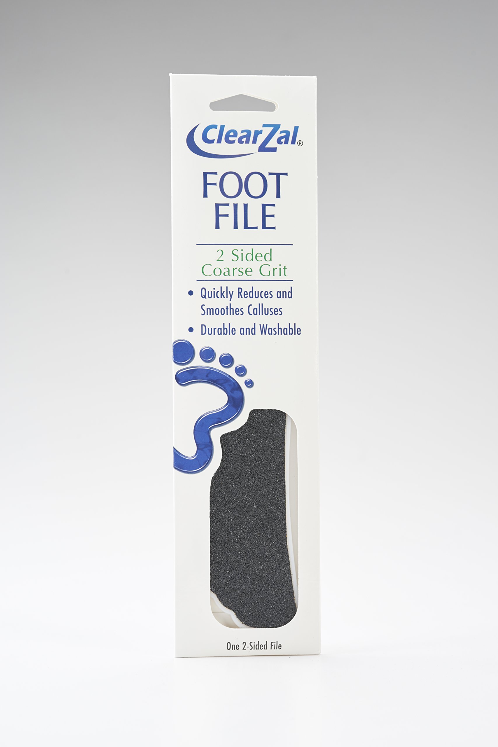 Clearzal2-Sided Coarse Grit Foot File, 10-Inch