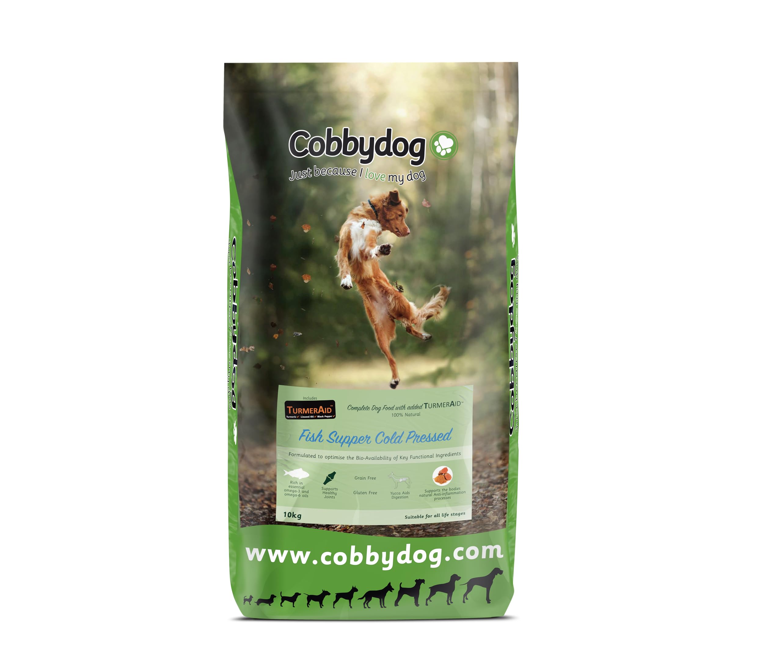 FISH SUPPER COLD PRESSED DOG FOOD (10kg)