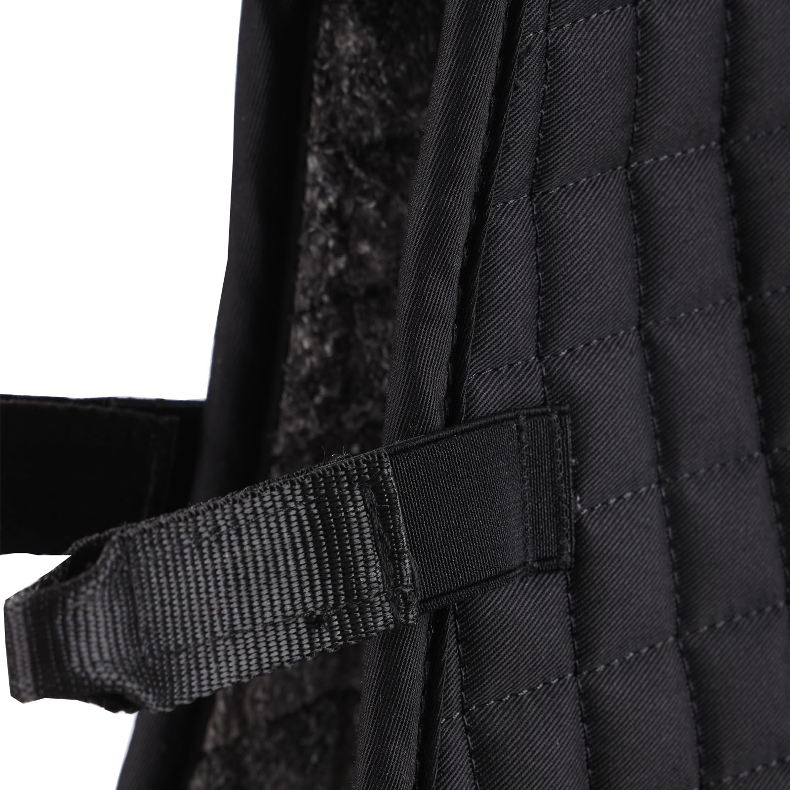 Tapis de selle de saut anglais GP universel en coton noir VSS