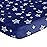 Pack and Play Sheets Fitted, Breathable Thick Playard Lovely Print Cover 39275 Compatible with Graco Pack n Play, Navy Star