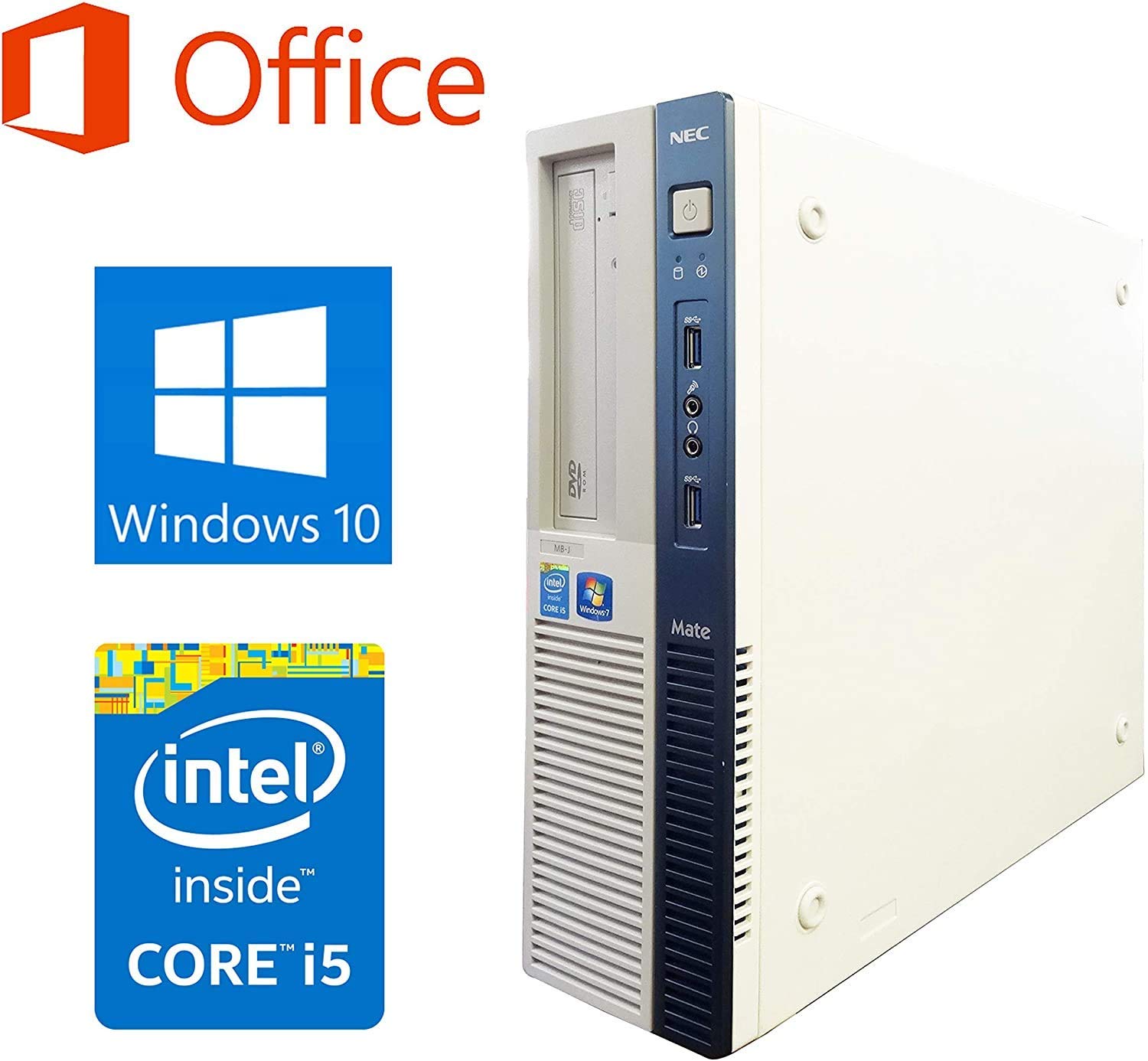 Amazon.co.jp: 【整備済み品】 HCMA NEC デスクトップPC/MS Office