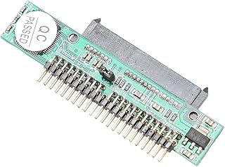 Female to 44 Pin Male IDE Converter, to IDE Adapter 1.5Gbs Plug and Play PCB for Laptop, Computer